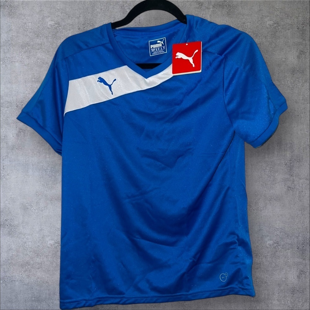 PUMA Men's Blue‎ Sports Shirt